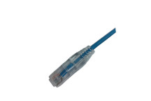 Lambda C6 UTP LSZH Slim Patch Leads Blue 5m