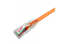 C/S Netconnect C6A S/FTP Patch Lead Orange 2m