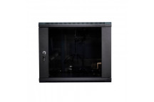 Lambda Cabinet Swing Frame 12U 400mm+100mm 19\" Excl Fans