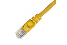 Lambda C5e UTP Patch Lead (LSZH) Yellow 5m