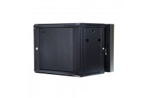 Lambda Cabinet Swing Frame 6U 400mm+100mm 19\" Excl Fans