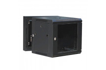 Lambda Cabinet Swing Frame 6U 500mm+100mm 19\" Excl Fans