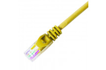 Lambda C5e UTP Patch Lead (LSZH) Yellow 1m