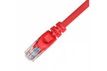 Lambda C5e UTP Patch Lead (LSZH) Red 2m