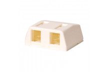 C5e/C6 SMK2 Surface Mount Box Empty White