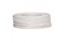 Comms Cable Bare Copper- 8 Core Stranded White (100m reel)