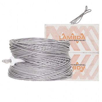 Lambda C6 LSZH UTP Cable Solid Grey (305m Box)