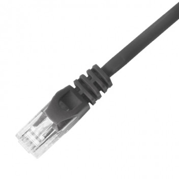 Lambda C6 UTP Patch Lead (LSZH) Black 1m