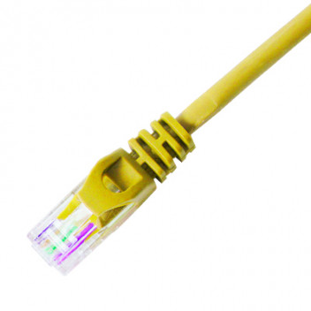 Lambda C6 UTP Patch Lead (LSZH) Yellow 20m