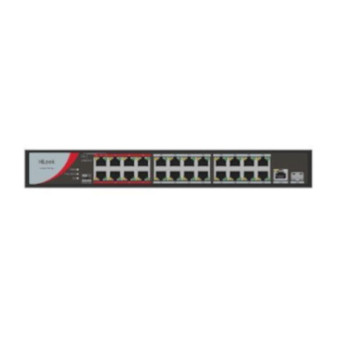 Hilook 24Port Fast Ethernet Unmanaged POE Switch