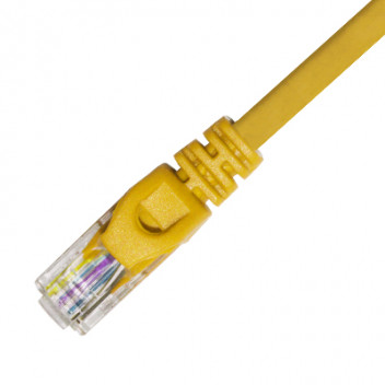 Lambda C5e UTP Patch Lead (LSZH) Yellow 5m