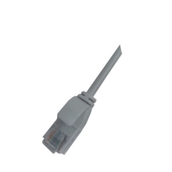 Superlink C6 UTP PVC Slim Patch Leads Grey 10m