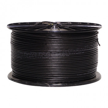 Lambda C5e LSZH UTP Cable Solid Black (500m Drum)