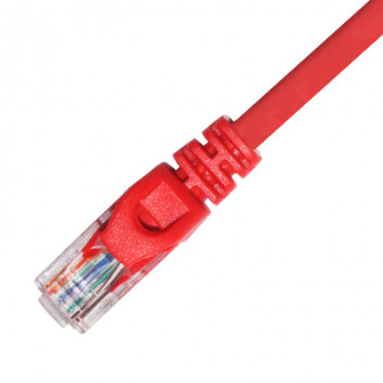 Lambda C5e UTP Patch Lead (LSZH) Red 2m