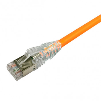 C/S Netconnect C6A S/FTP Patch Lead Orange 10m