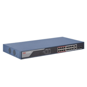 Hikvision 16P 10/100 Smart POE Switch