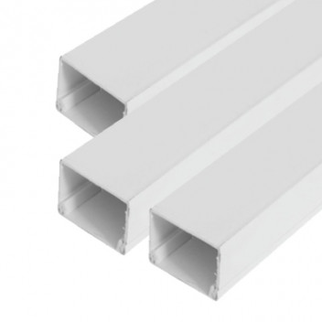 PVC Trunking 25X25 3m Length