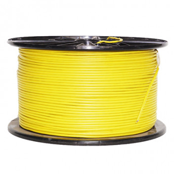 Lambda C6 LSZH UTP Cable Solid Yellow (500m Drum)