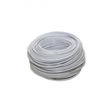 Round Cabtyre 1.0mm x 3 Core White