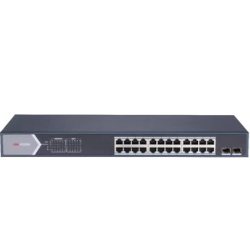 Hikvision 24P 10/100/1000 Smart POE x2 SFP MAN