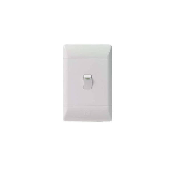 Cbi 1 Lever 2 Way Light Switch 2x4 White